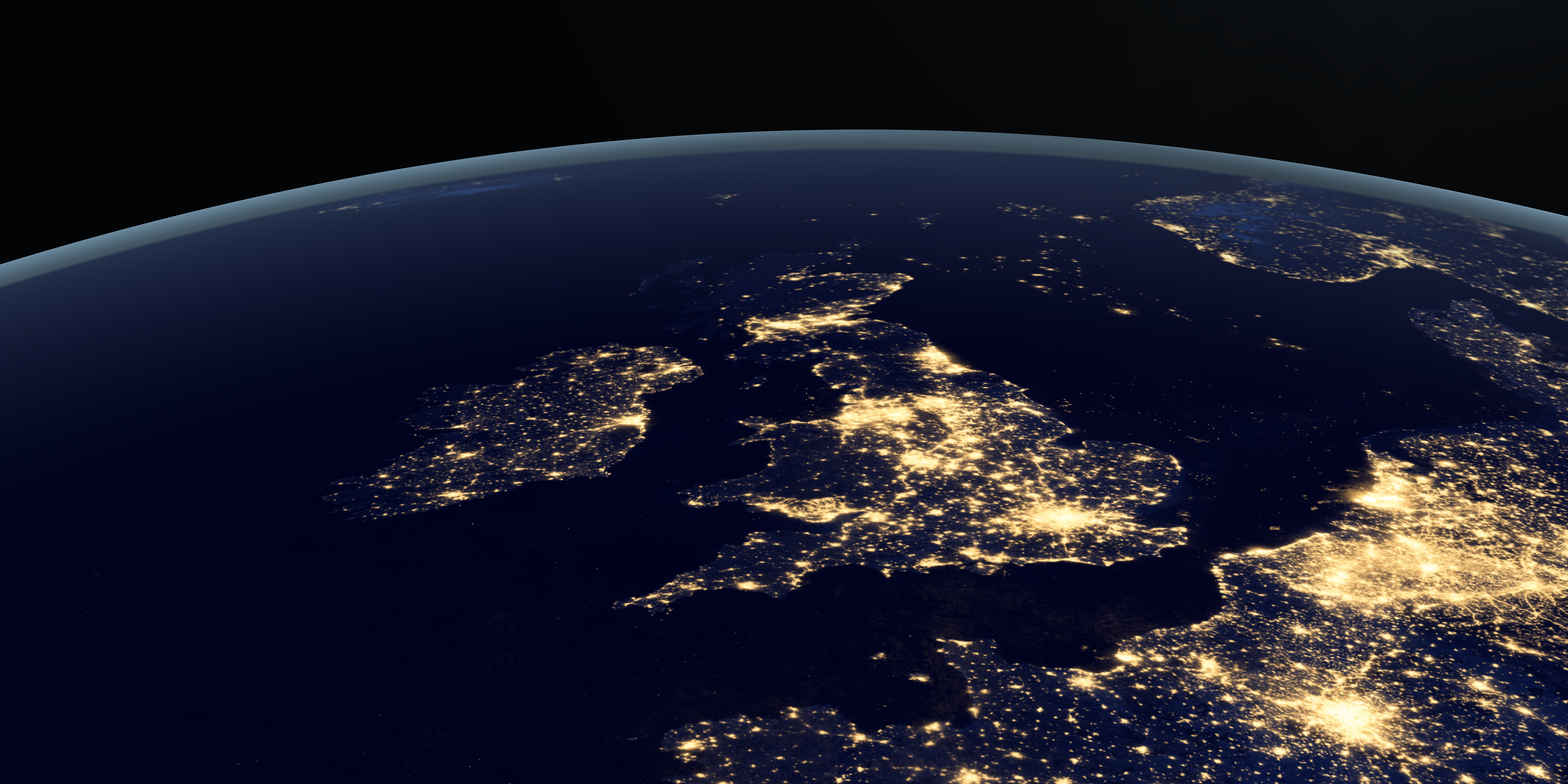 UK from space